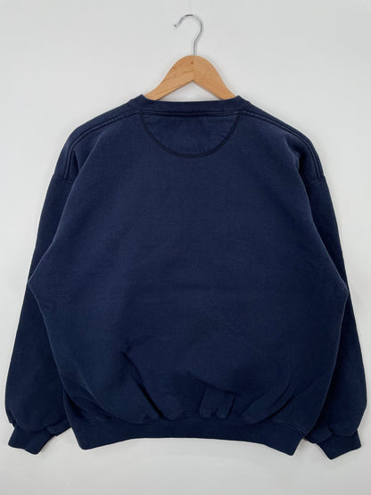 90's EASTRN ILLINOIS EIU MAde in USA Size L Vintage College Sweat-shirt / F4251S