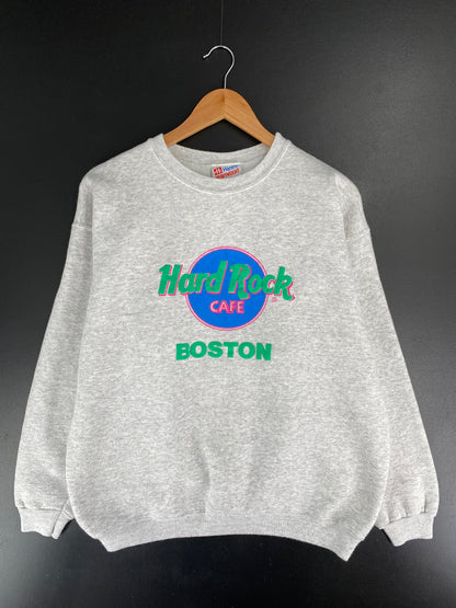 90’s HARD ROCK Size L Vintage Sweat-shirt / E7561S