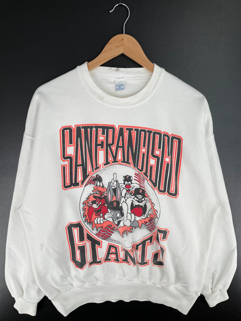 Vintage 1991 San Francisco Giants Sweatshirt Crewneck Made in 