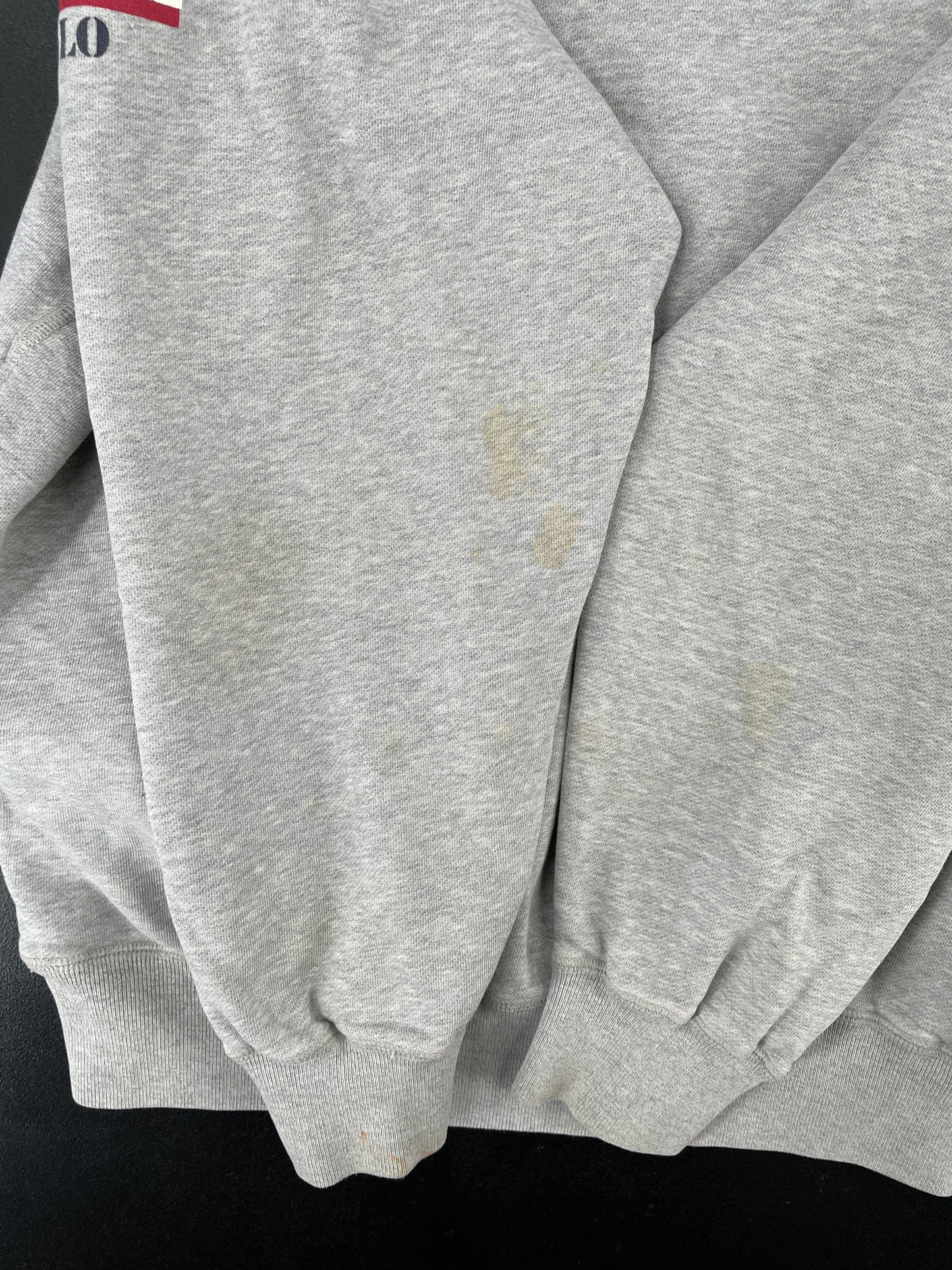 90's POLO RALPH LAUREN Size L Vintage Half Zip Sweat-Shirt / F4451S