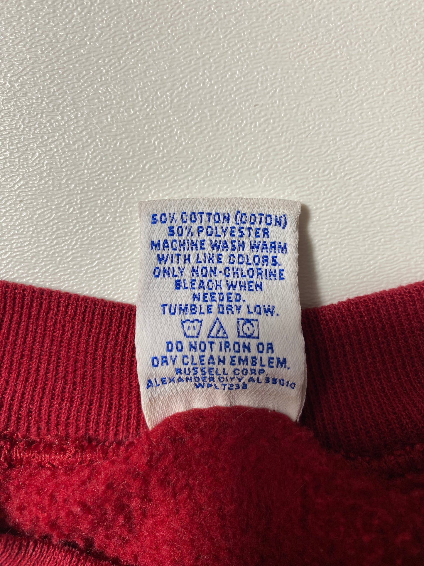 90's RUSSELL x OKLAHOMA SOONERS Made in USA Size L Vintage College Sweat-shirt / F53S