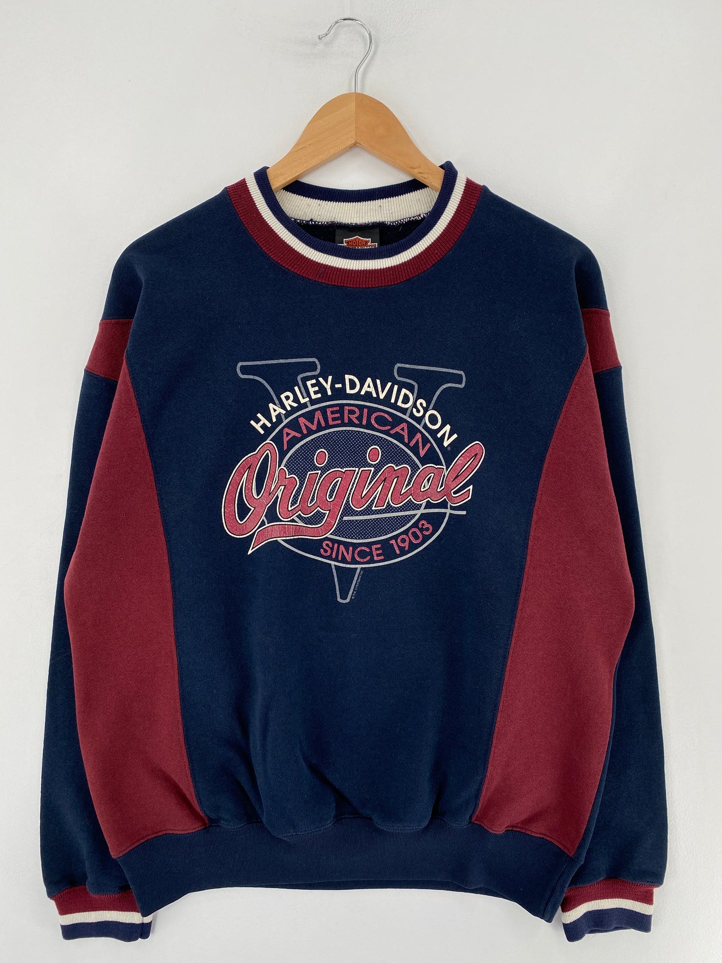 90's HARLEY DAVIDSON Size XL Vintage Sweat-Shirt / E7652S