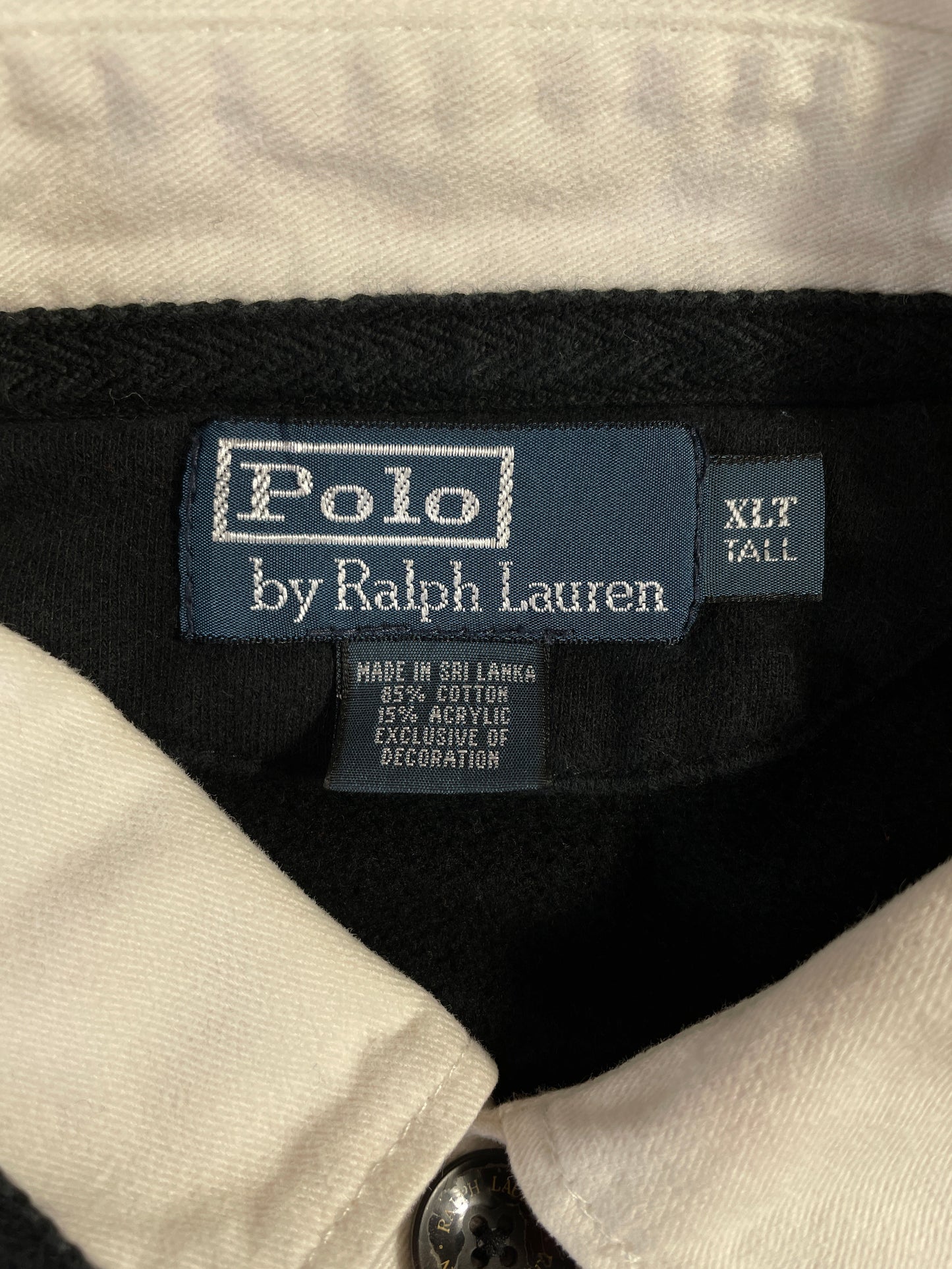.90’s POLO RALPH LAUREN Size XL Vintage Rugby-Shirt / F2707R
