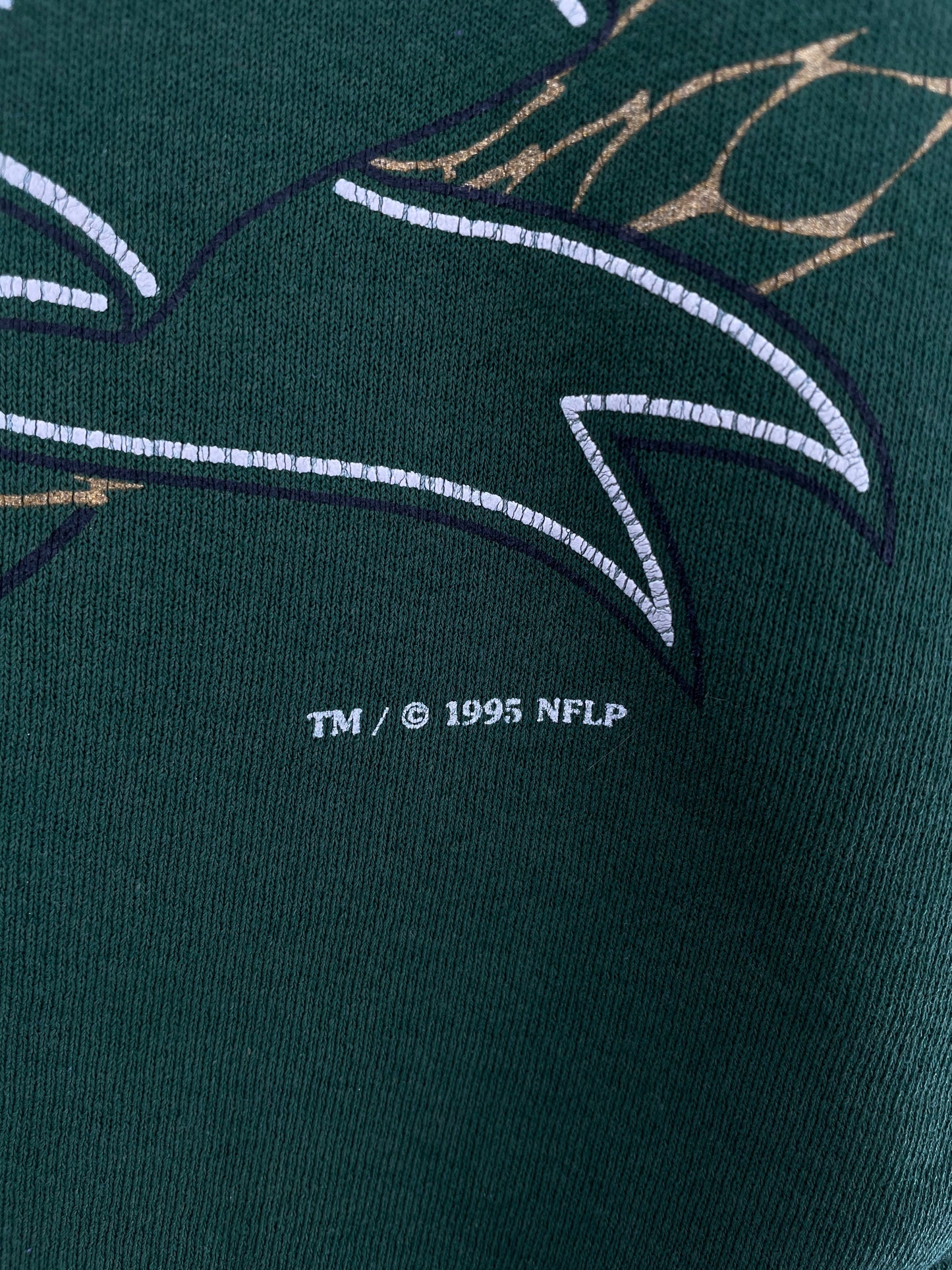 1995 GREEN BAY PACKERS Size Approx.XL Vintage NFL Sweat-Shirt / G2003S