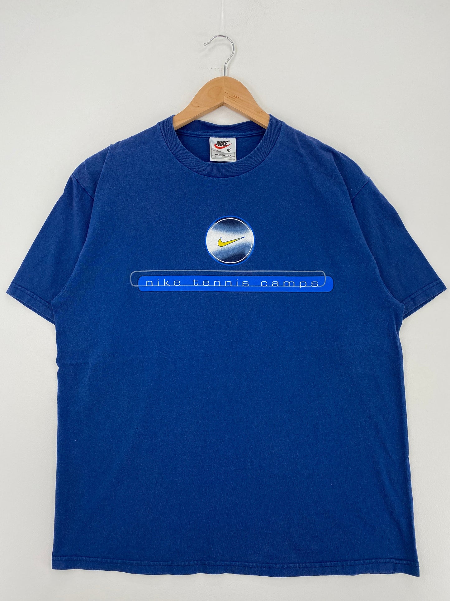 90's NIKE TENNIS CAMPS Made in USA Size M Vintage T-shirt / E9530T