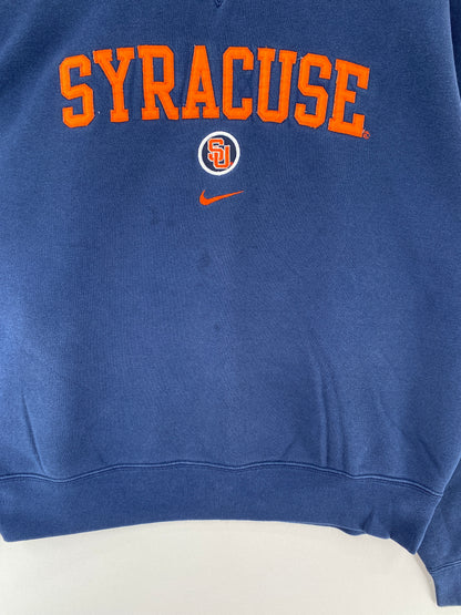 00' NIKE x SYRACUSE Size M Vintage College Sweat shirt / E9031S