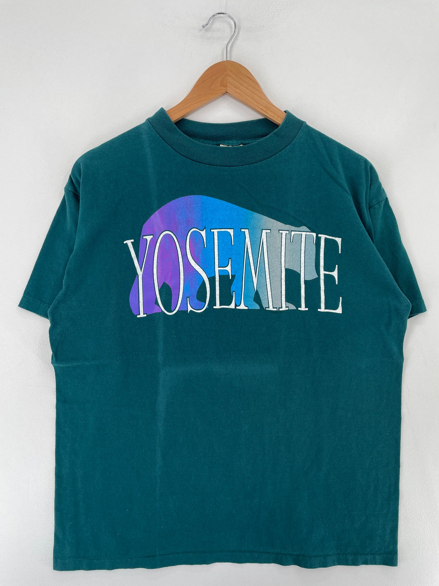 90's YOSEMITE Made in USA Size L Vintage T-Shirt / E7585T