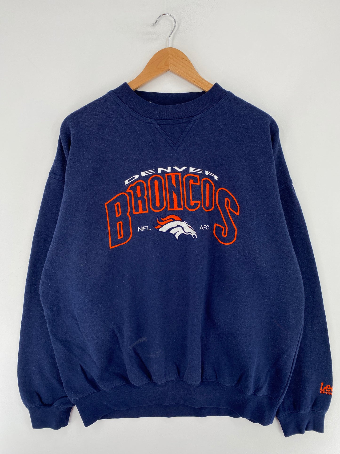 90’s DENVER BRONCOS Size XL Vintage NFL Sweat-Shirt / E9125S