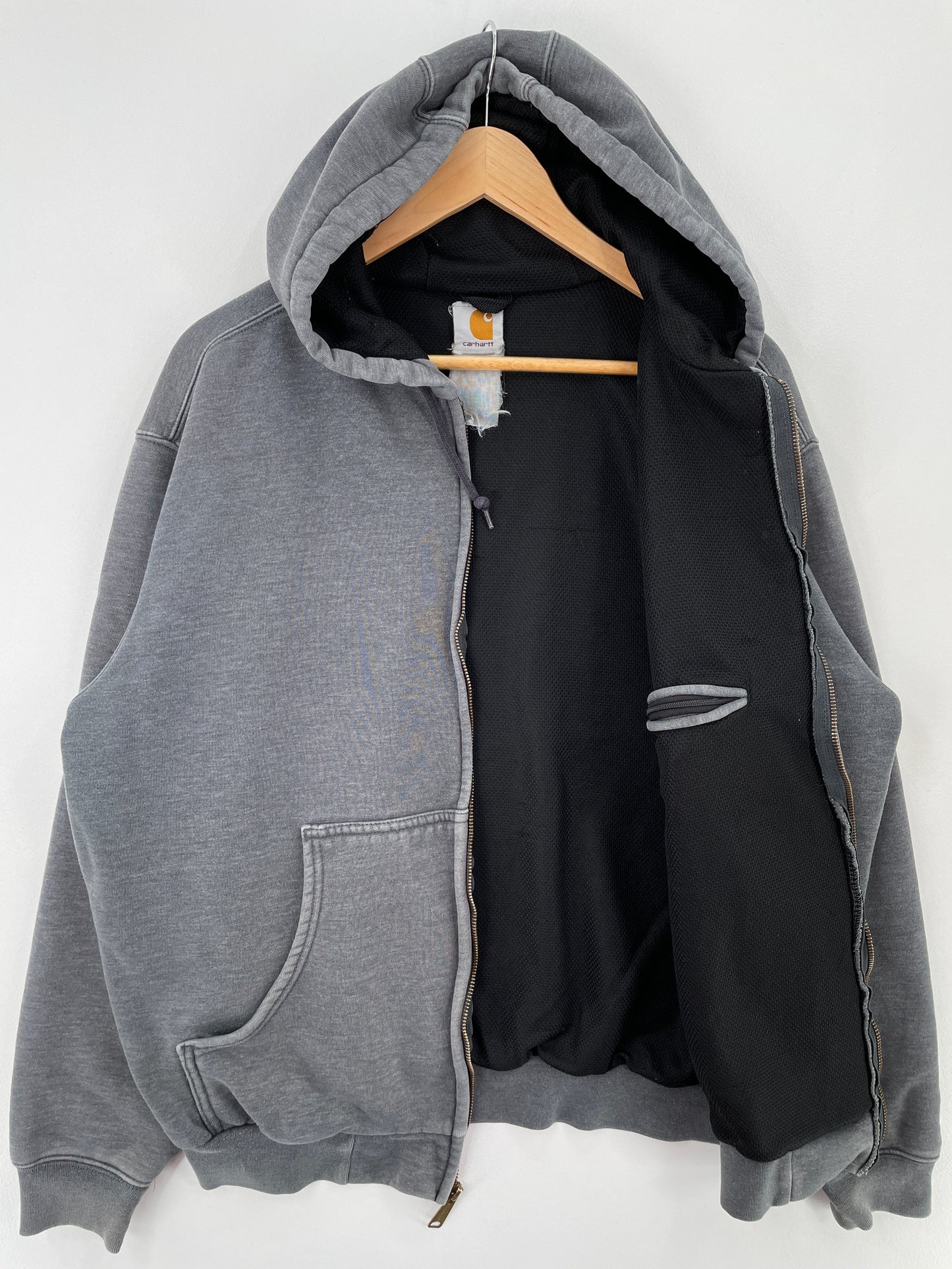 Vintage CARHARTT Size Approx.XL Zip-up Hoodie Sweat Shirt / F3310S