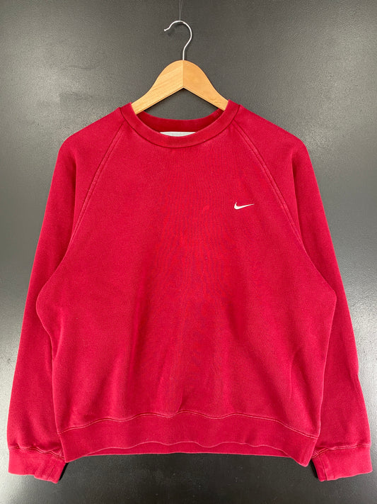 00' NIKE MINI SWOOSH Size M Vintage Sweat-Shirt / F941S