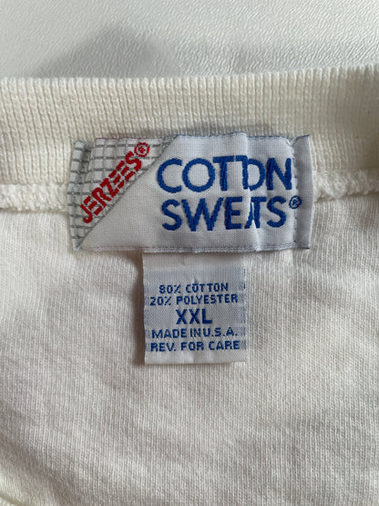 90's WHAT KIND OF IDIOT Made in USA Size XXL Vintage Sweat-shirt / E6796S