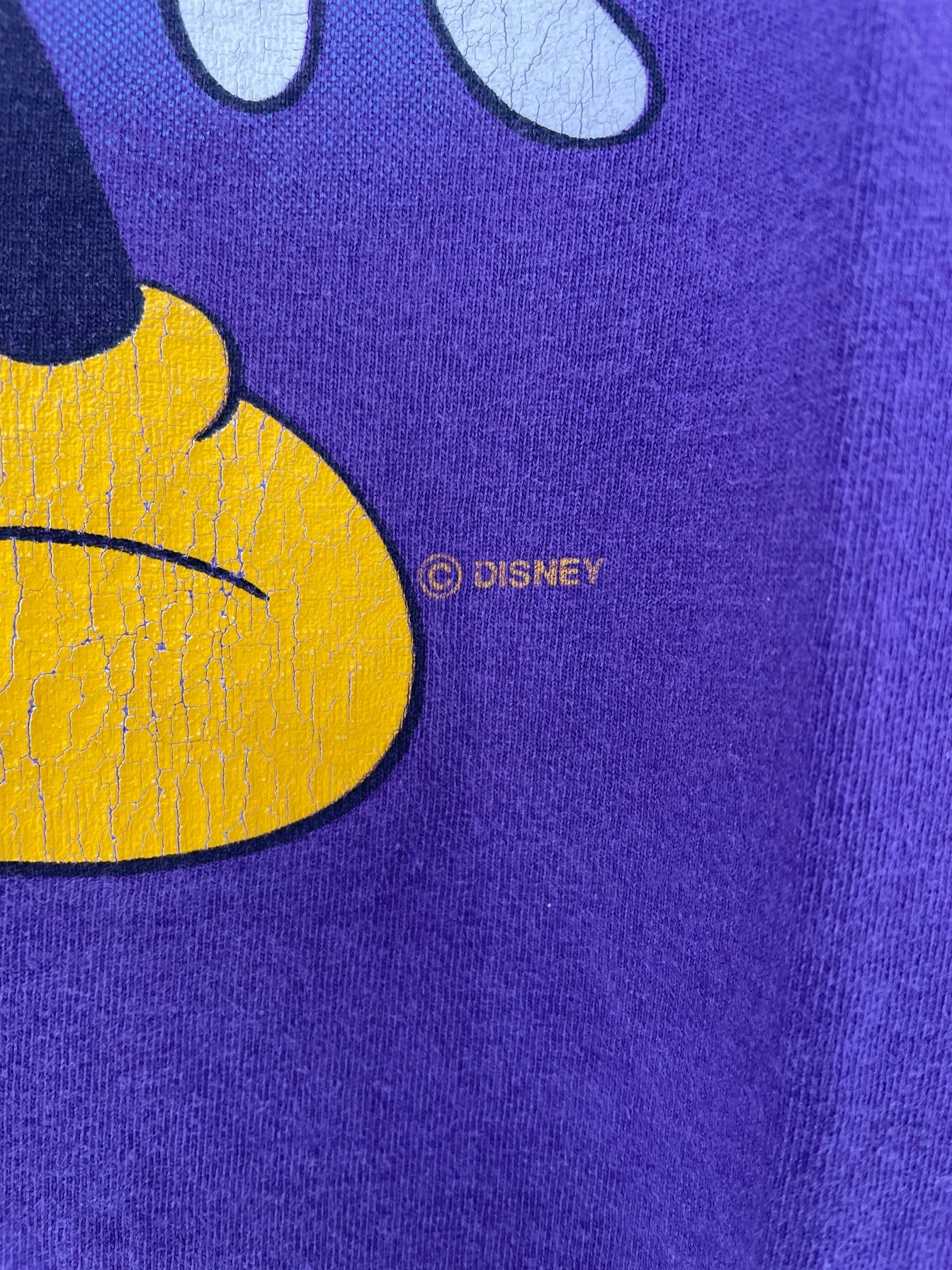 90's DISNEY MICKEY Size L Vintage T-shirts / E9707T