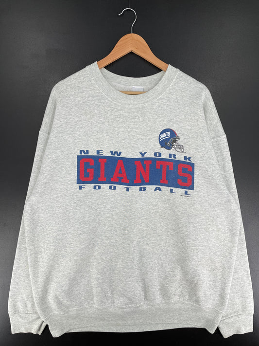 1996 SALEM x NEW YORK GIANTS Made in USA Size XXL Vintage NFL Sweat-shirt / F113S
