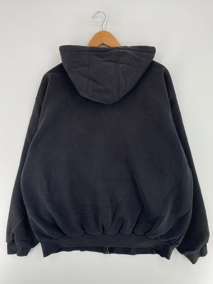 Vintage CARHARTT Size No Ta (Approx.XXL) Zip Up  Hoodie Sweat-Shirt / E9176S