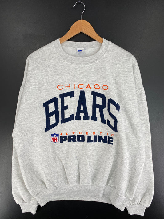 90's RUSSELL x CHICAGO BEARS Made in USA Size XL NFL Sweat-shirt / E9304S