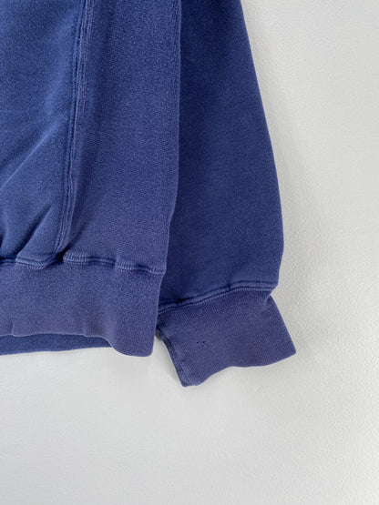 90's NIKE MINI SWOOSH Size M Vintage Half zip Hoodie Sweat-shirt / F9S