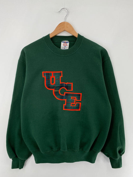 Vintage EAST CENTRAL UNIVERSITY Made in USA Size M College Sweat-shirt / E9721S