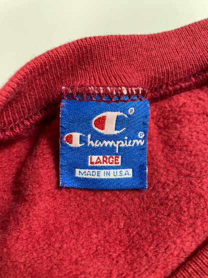 .CHAMPION x WASHINGTON REDSKINS Made in USA Size L Vintage Sweat-shirt / F5039S
