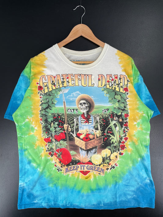 Vintage LIQUID BLUE x GRATEFUL DEAD Size XL Vintage Music T-shirt / E7036T
