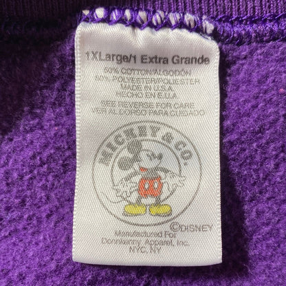 90's DISNEY MICKEY Made in USA Size XL Vintage Sweat-shirt / F4295S