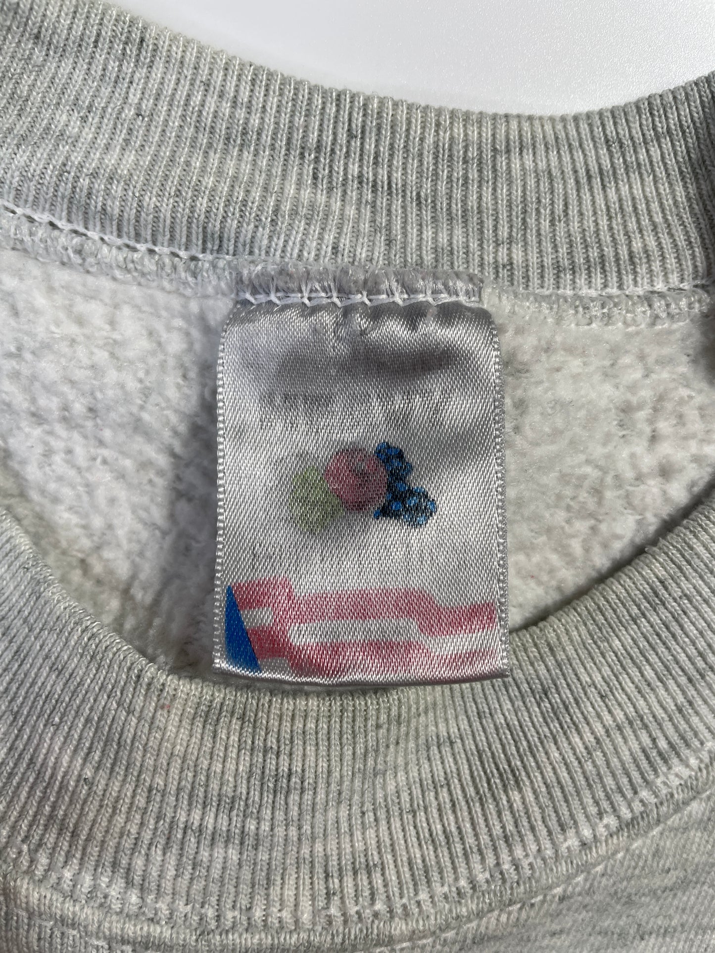 90's KANSAS Made in USA Size L Vintage College Sweat-Shirt / F409S