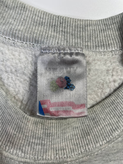 90's KANSAS Made in USA Size L Vintage College Sweat-Shirt / F409S