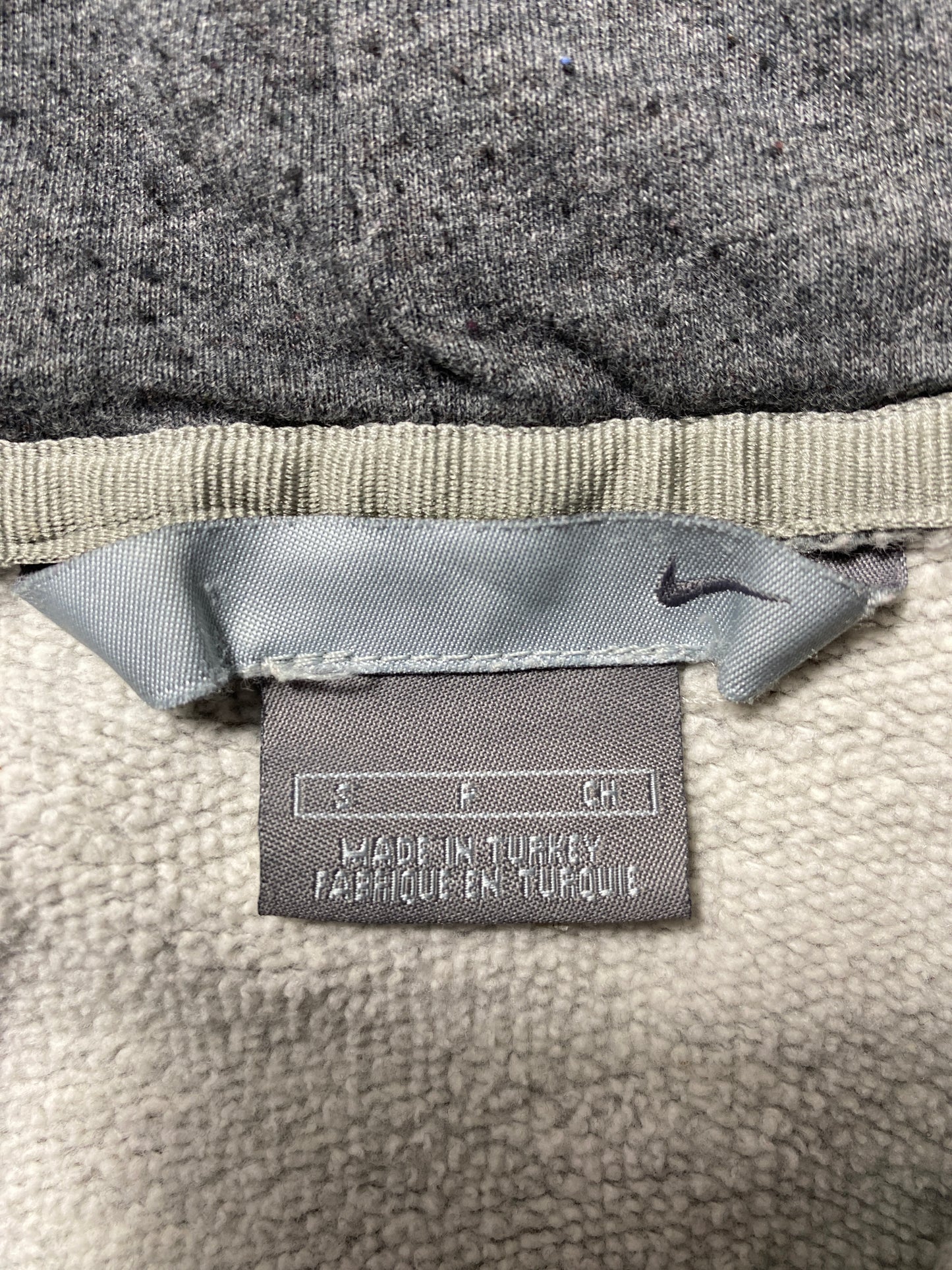 00' NIKE MINI SWOOSH Size S Vintage Hoodie Sweat-Shirt / F939S