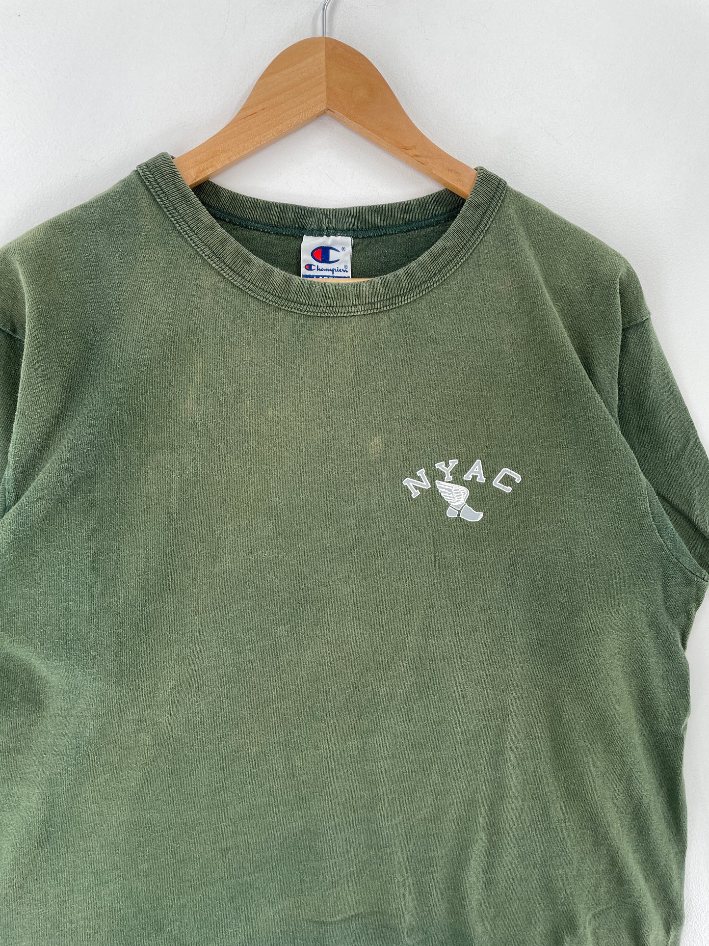 90's CHAMPION NYAC Made in USA Size L Vintage T-Shirt / E7691T