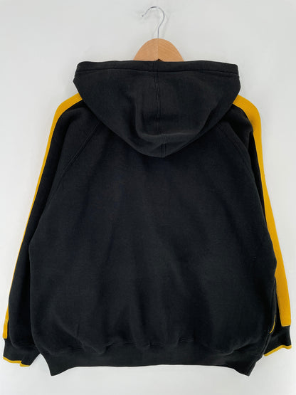 00's PITTSBURGH STEELERS Size L Vintage NFL Hoodie Sweat-shirt / F5336S