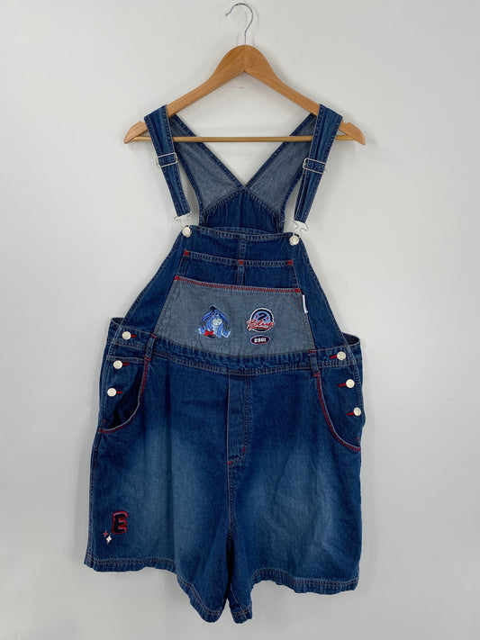 Vintage DISNEY EEYORE Size XL Denim Overall / G2455P
