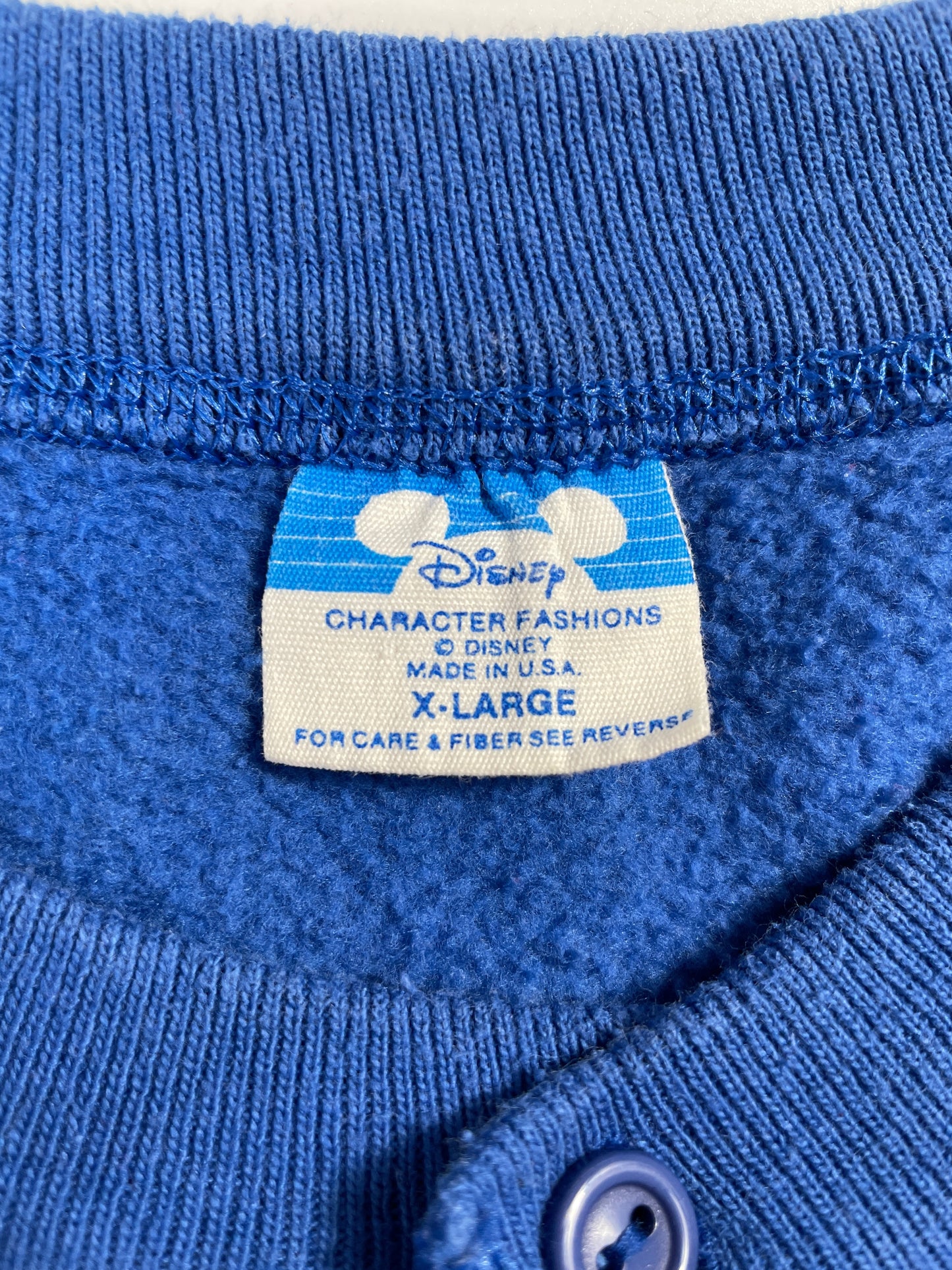 80's DISNEY MICKEY Made in USA Size XL Vintage Sweat-Shirt / G5034S