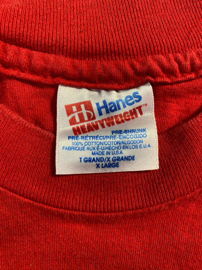00' CHICAGO BULLS Size XL Vintage NBA T-shirt / E9884T