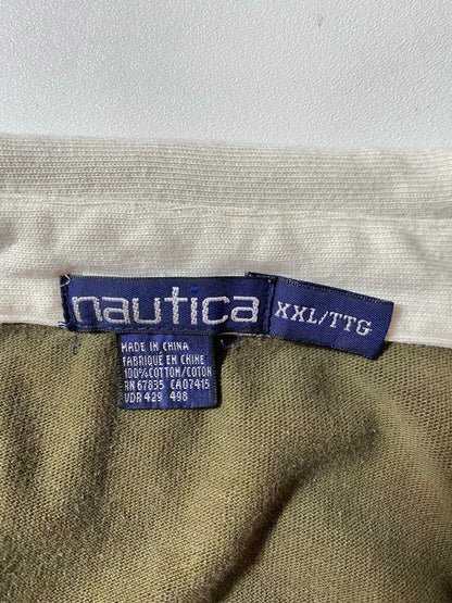 90’s NAUTICA Size XXL Rugby-Shirt / F3340R