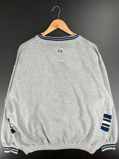 Vintage ST.LOUIS RAMS Size Approx.XXL Vintage NFL Sweat-shirt / F4310S