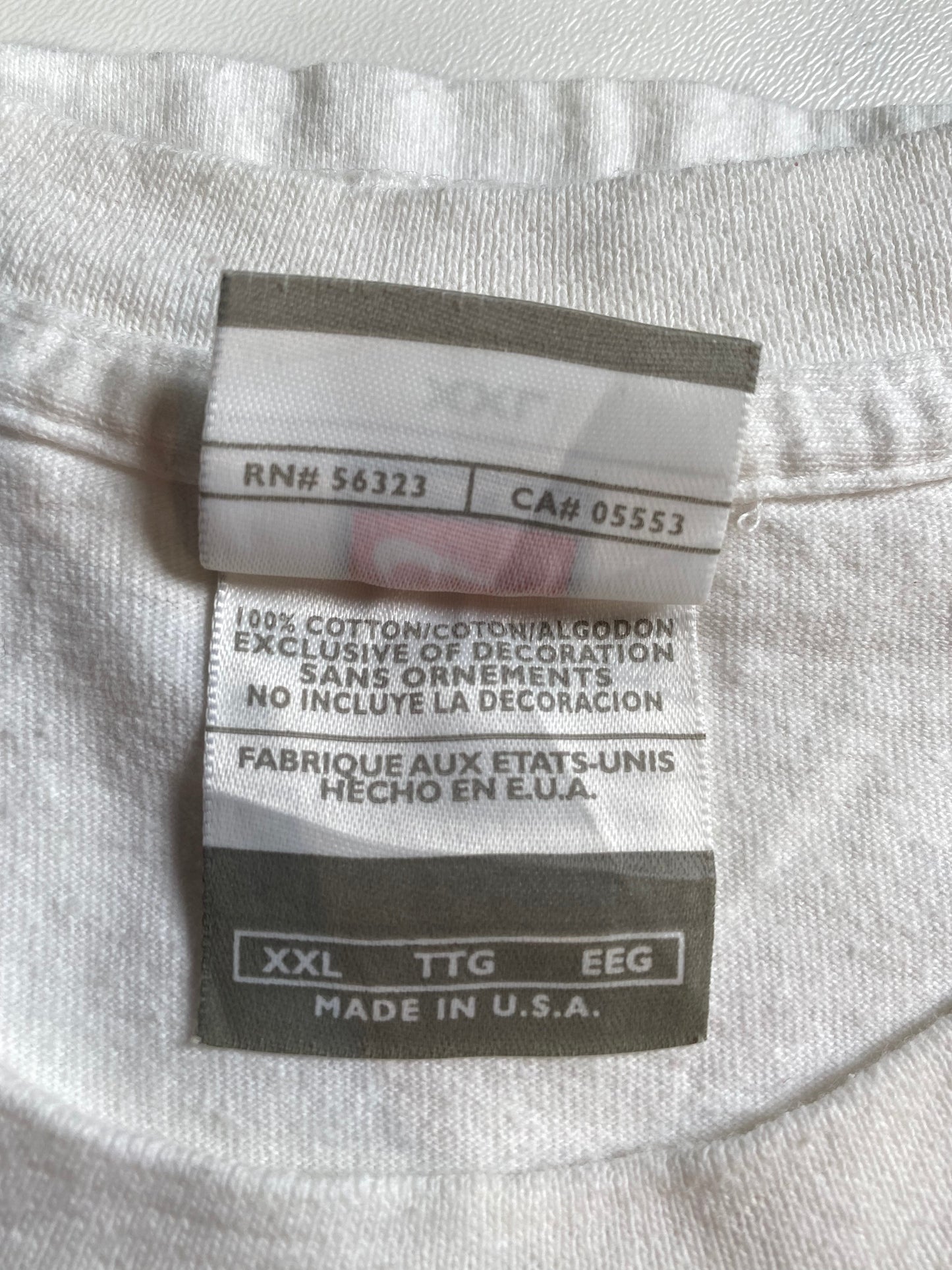 2003 NIKE x LSU TIGERS Size XXL Vintage College T-Shirt / F346T