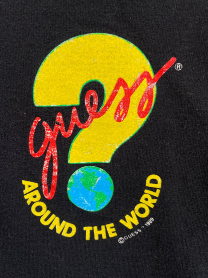 .1989 GUESS Made in USA Approx. Size XL Vintage T-Shirts / E7458T