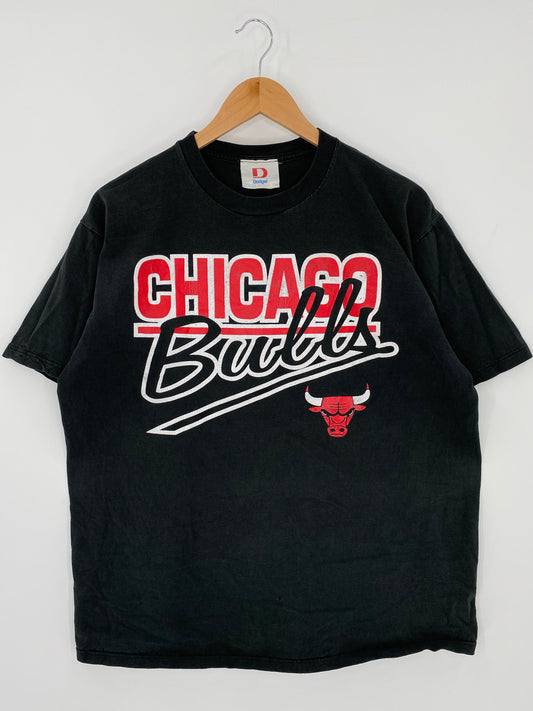 90’s CHICAGO BULLS Made in USA Size XL NBA T-Shirt / F2274T