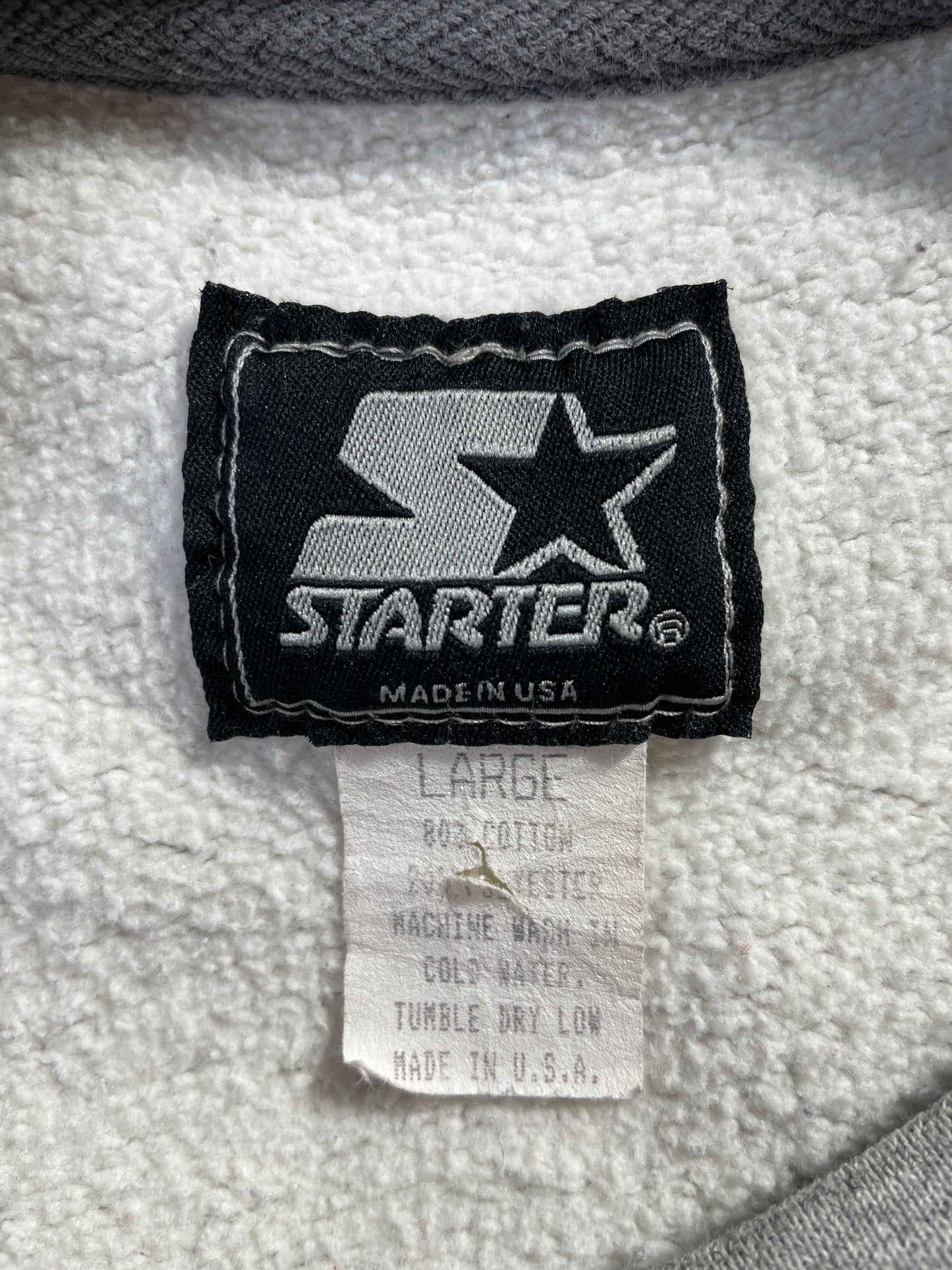 90's STARTER x PITTSBURGH STEELERS Made in USA Size L Vintage NFL Sweat-Shirt / F5750S