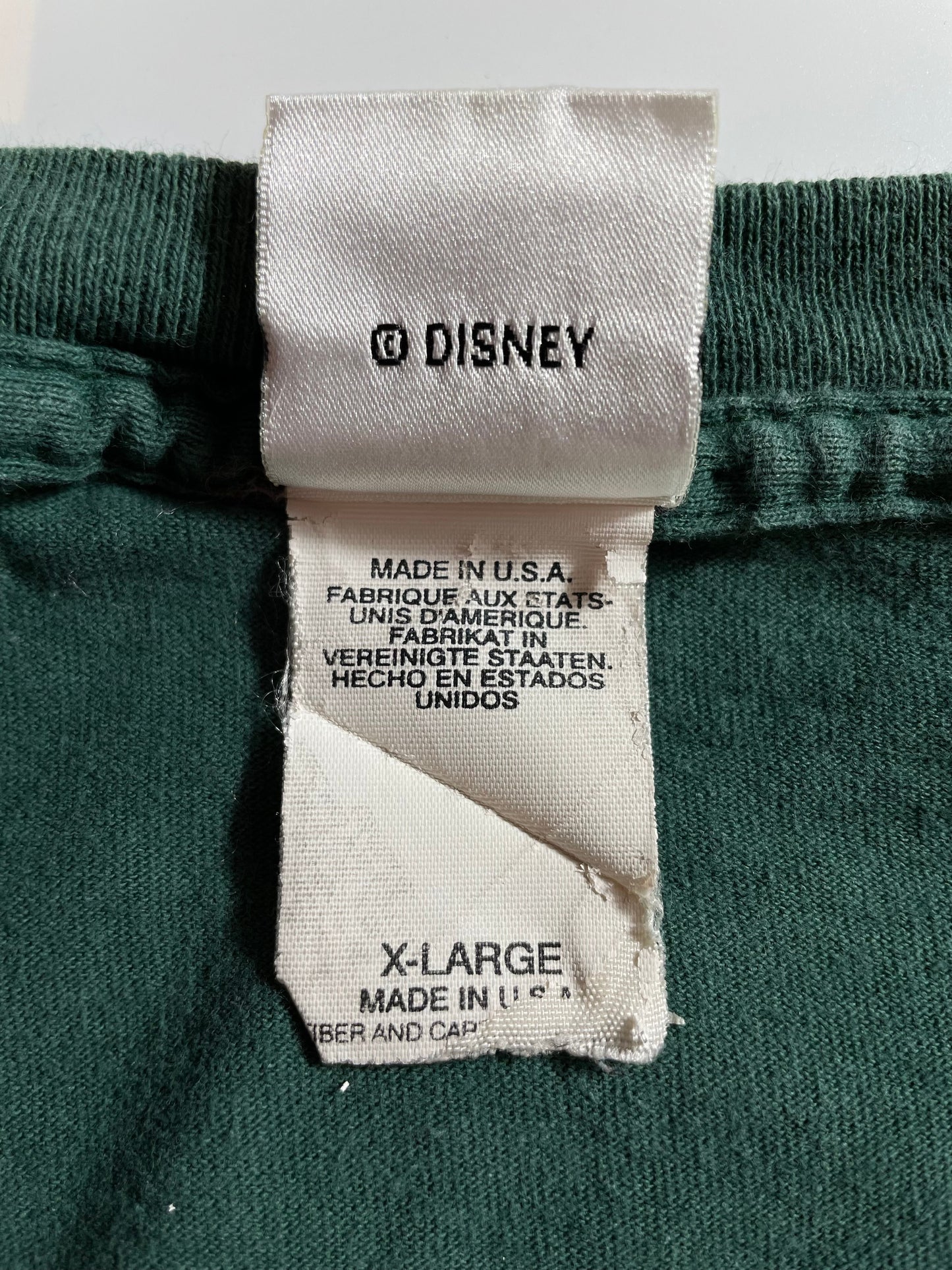 00' DISNEY TIGGER Made in USA Size XL Vintage T - Shirts / E8684T
