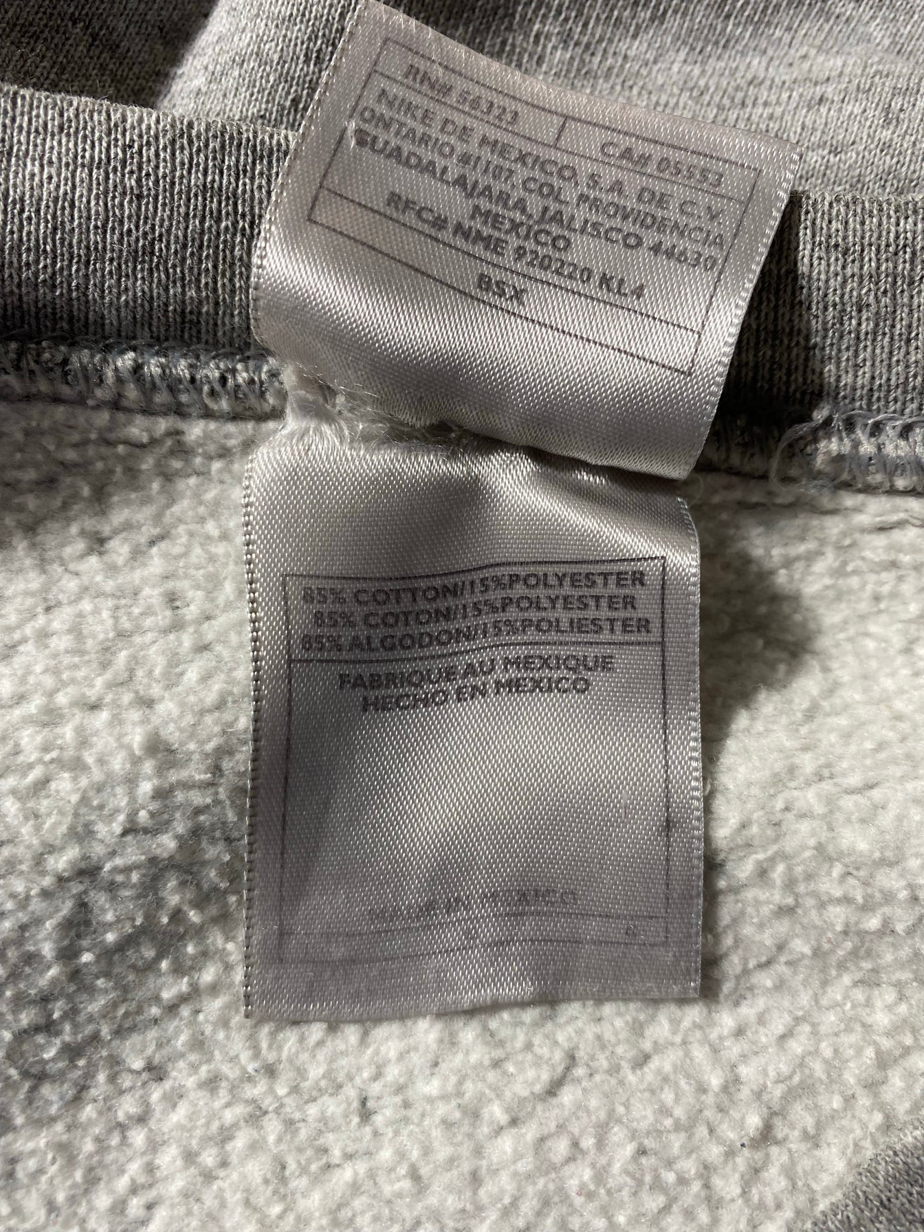 90's NIKE MINI SWOOSH Size L Sweat-Shirt / E9708S