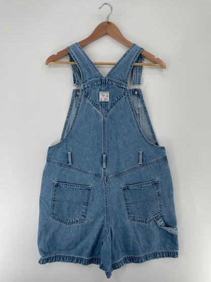 00' DISNEY WINNIE THE POOH Size L Vintage Denim Overall / E7875P