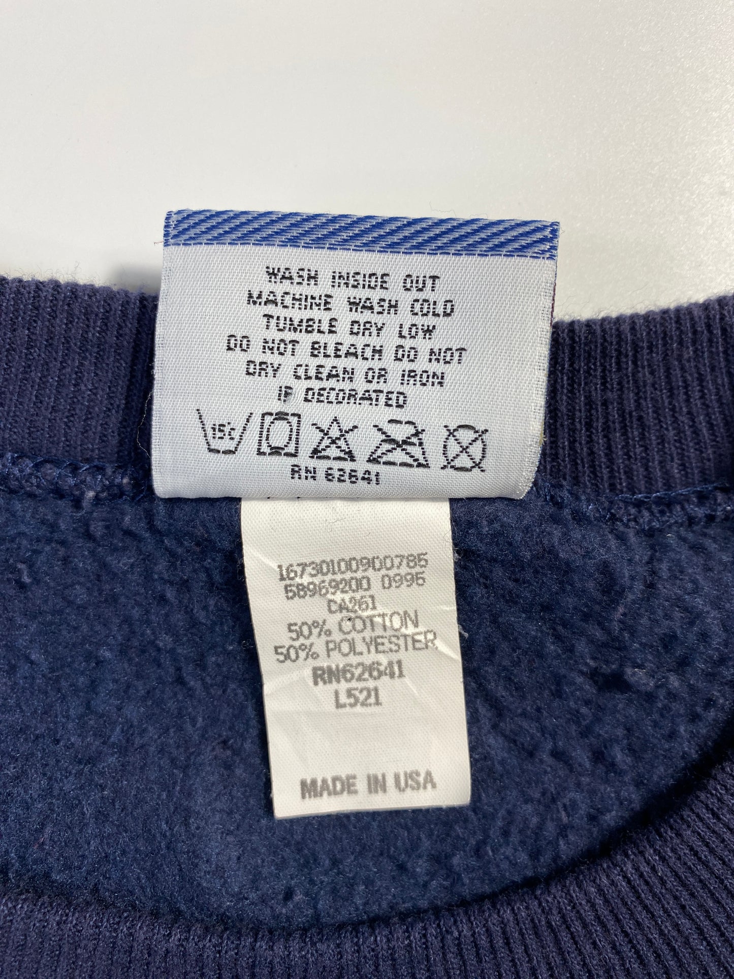 1995 ATLANTA BRVES Made in USA Size L MLB Sweat-Shirt / E8515S