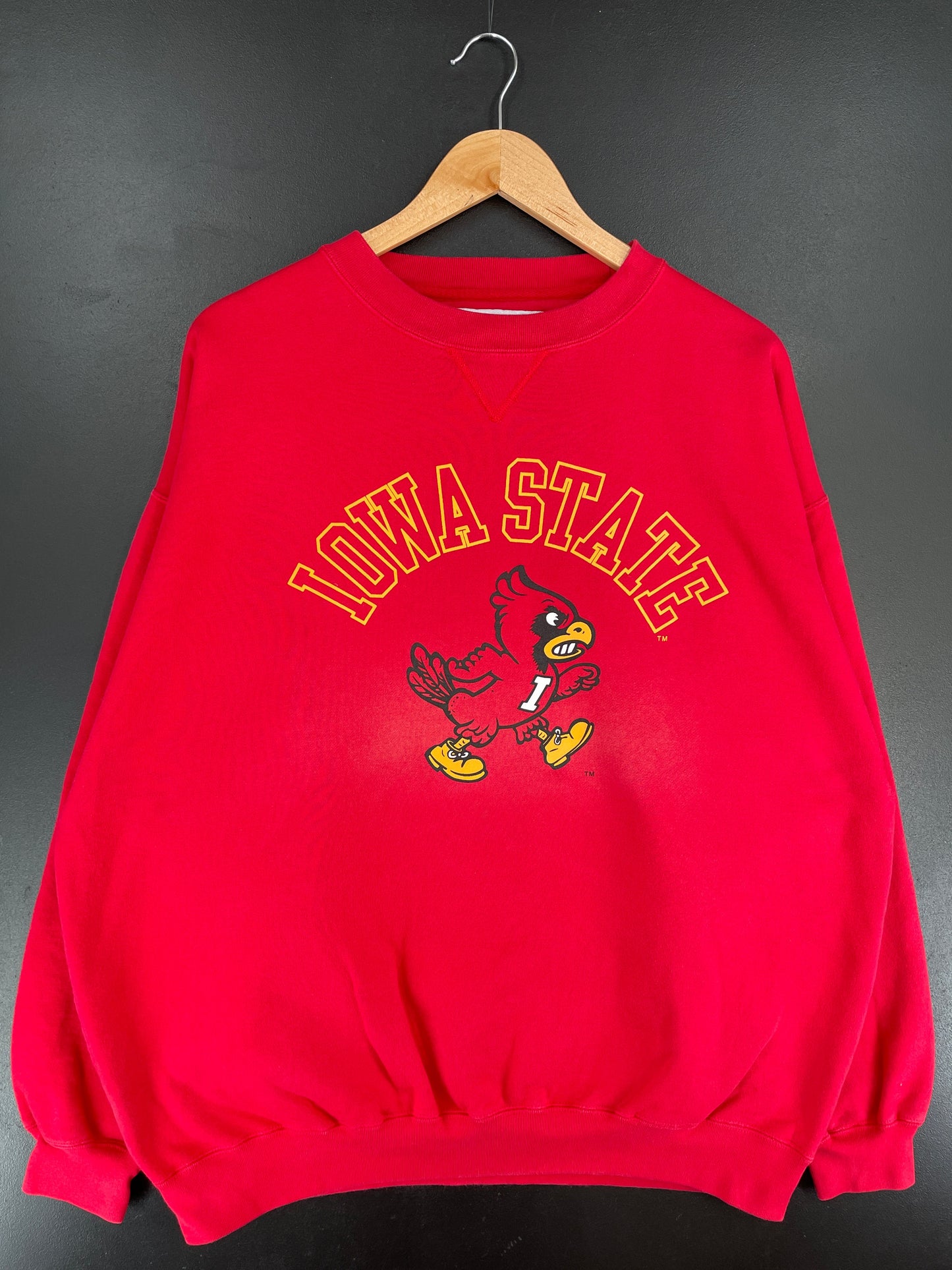 90’s IOWA STATE Size XXL Vintage College Sweat-Shirt / F5081S