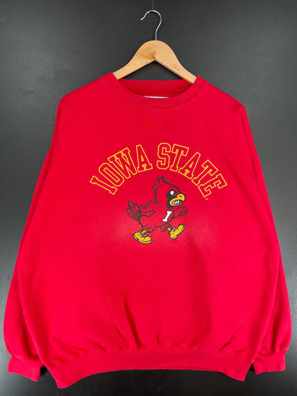 90’s IOWA STATE Size XXL Vintage College Sweat-Shirt / F5081S