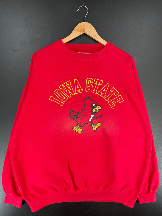 90’s IOWA STATE Size XXL Vintage College Sweat-Shirt / F5081S