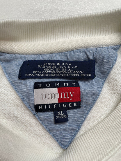 90's TOMMY HILFIGER Made in USA Size XL Vintage Sweat-Shirt / F1406S