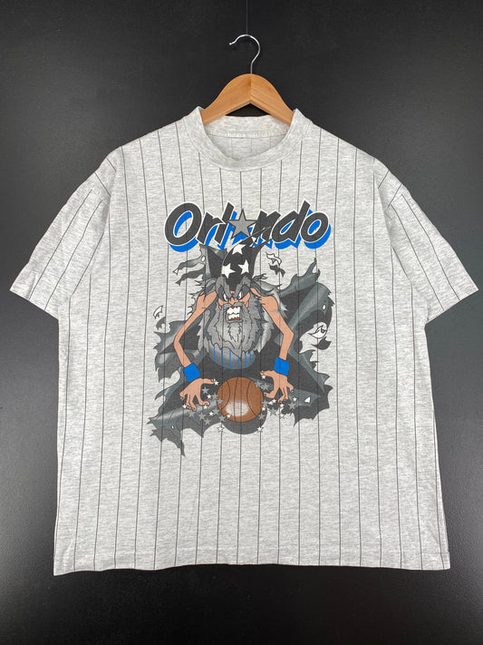 90's ORLANDO MAGIC Size No Tag(Approx.L) Vintage NBA T-Shirt / F4140T