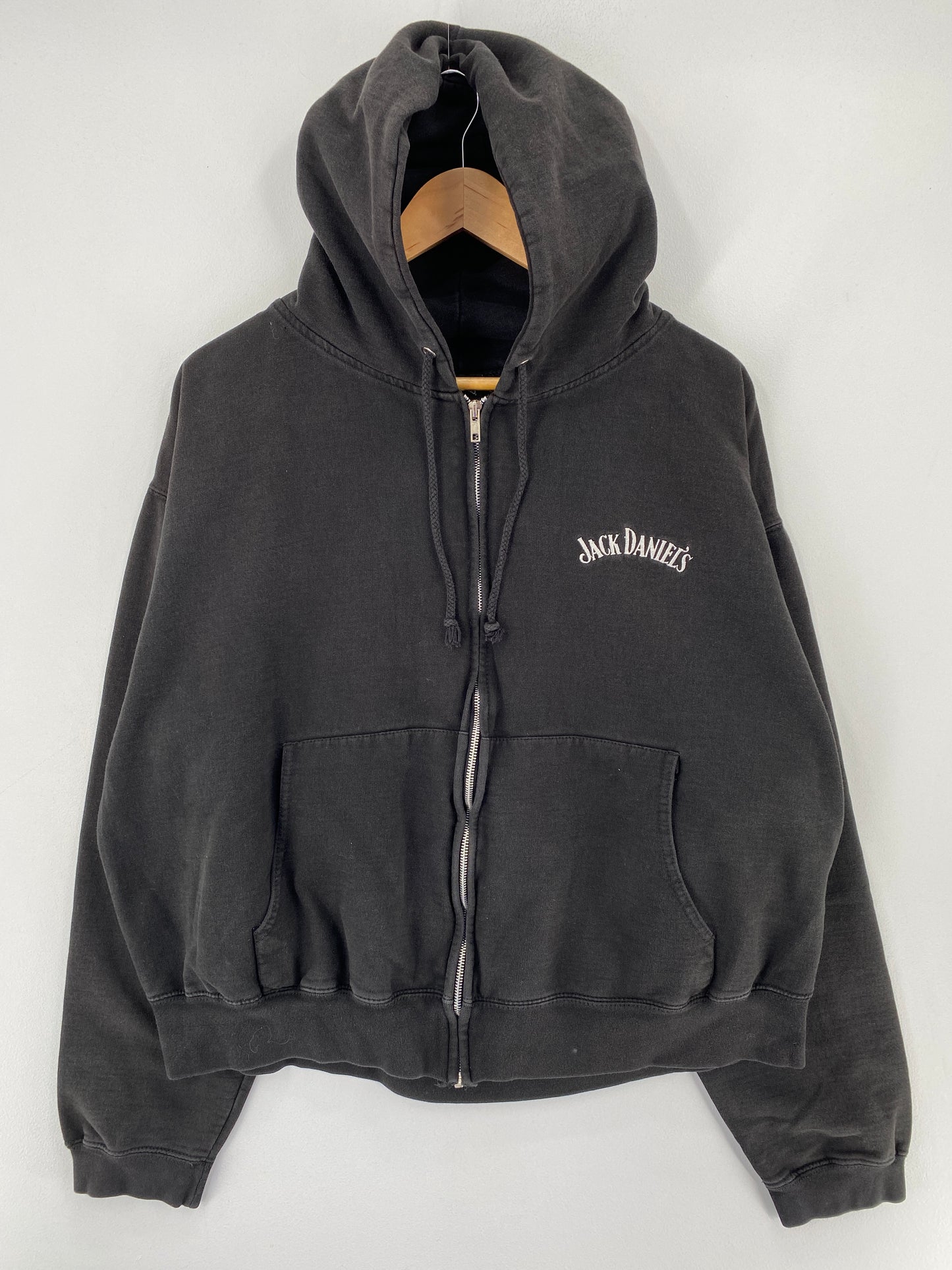 2005 JACK DANIEL'S Size XL Zip-Up Sweat-Shirt / E7651S