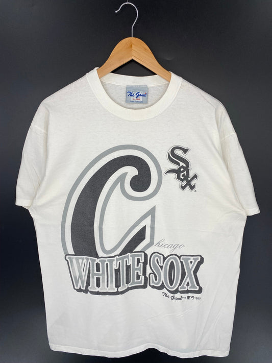1995 CHICAGO WHITE SOX Size XL Vintage MLB T-Shirt / F2197T