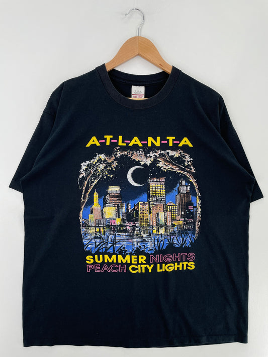 90's ATLANTA Made in USA Size XL Vintage T-shirt / F8145T